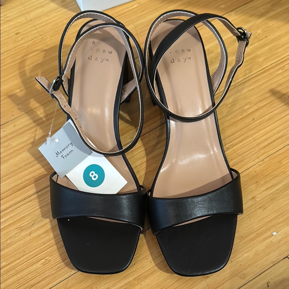 A New Day Women's Black Sandals - Brand New in box!